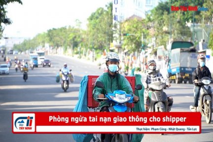 Phòng ngừa tai nạn giao thông cho shipper