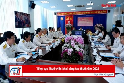 Tổng cục Thuế triển khai công tác thuế năm 2023