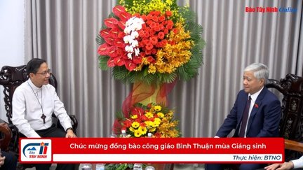 Chúc mừng đồng bào công giáo Bình Thuận mùa Giáng sinh