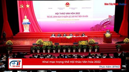 Khai mạc trọng thể Hội thảo Văn hóa 2022