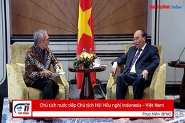 Chủ tịch nước tiếp Chủ tịch Hội Hữu nghị Indonesia – Việt Nam