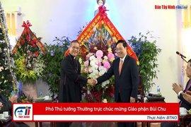 Phó Thủ tướng Thường trực Chính phủ chúc mừng Giáo phận Bùi Chu