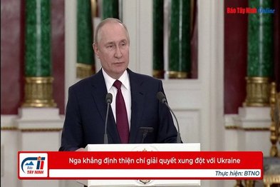 Nga khẳng định thiện chí giải quyết xung đột với Ukraine