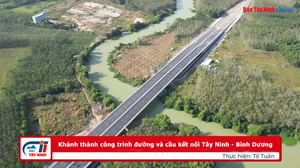 Khánh thành công trình đường và cầu kết nối Tây Ninh - Bình Dương