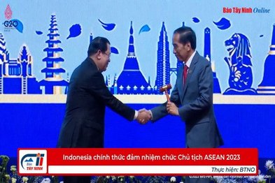 Indonesia chính thức đảm nhiệm chức Chủ tịch ASEAN 2023