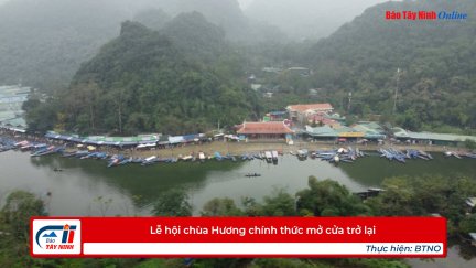 Lễ hội chùa Hương chính thức mở cửa trở lại