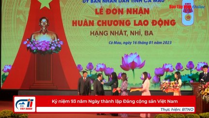 Kỷ niệm 93 năm Ngày thành lập Đảng cộng sản Việt Nam