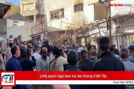 LHQ quan ngại bạo lực leo thang ở Bờ Tây