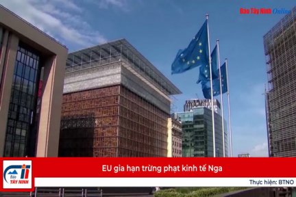 EU gia hạn trừng phạt kinh tế Nga