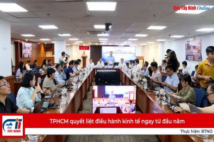 TPHCM quyết liệt điều hành kinh tế ngay từ đầu năm