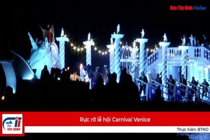 Rực rỡ lễ hội Carnival Venice