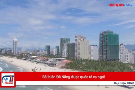 Bãi biển Đà Nẵng được quốc tế ca ngợi