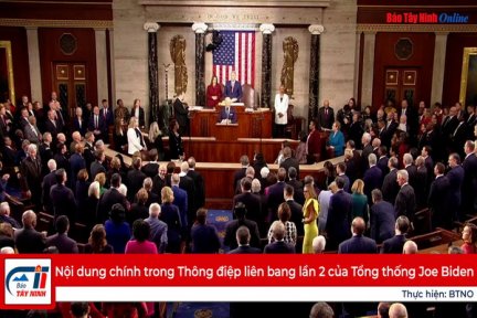 Nội dung chính trong Thông điệp liên bang lần 2 của Tổng thống Joe Biden