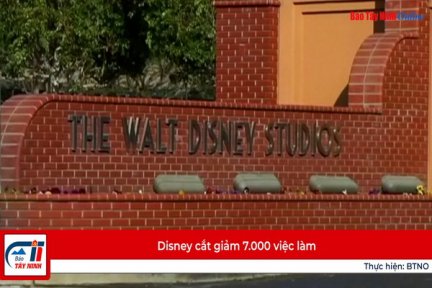 Disney cắt giảm 7.000 việc làm