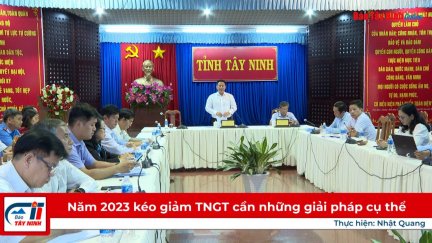 Năm 2023 kéo giảm TNGT cần những giải pháp cụ thể