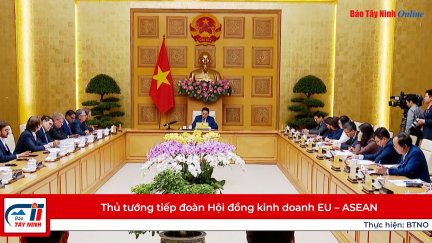 Thủ tướng tiếp đoàn Hội đồng kinh doanh EU – ASEAN