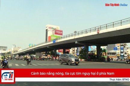 Cảnh báo nắng nóng, tia cực tím nguy hại ở phía Nam