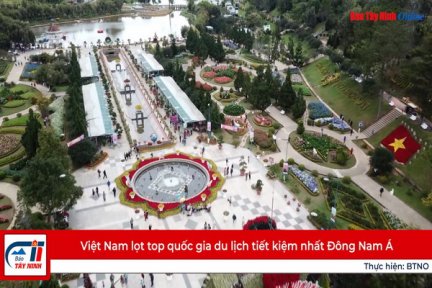 Việt Nam lọt top quốc gia du lịch tiết kiệm nhất Đông Nam Á