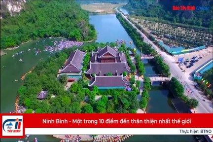 Ninh Bình - Một trong 10 điểm đến thân thiện nhất thế giới