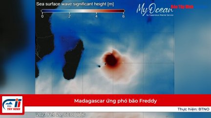 Madagascar ứng phó bão Freddy