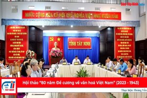 Hội thảo “80 năm Đề cương về văn hoá Việt Nam” (1943 - 2023)