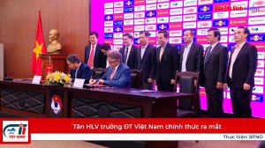 Tân HLV trưởng ĐT Việt Nam chính thức ra mắt