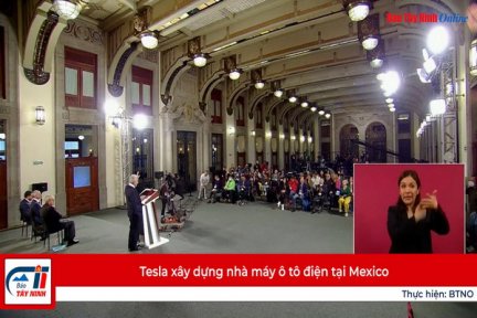 Tesla xây dựng nhà máy ô tô điện tại Mexico