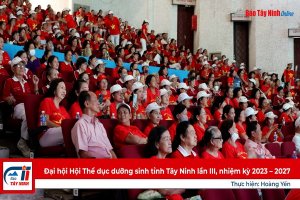 Đại hội Hội Thể dục dưỡng sinh tỉnh Tây Ninh lần III, nhiệm kỳ 2023–2027