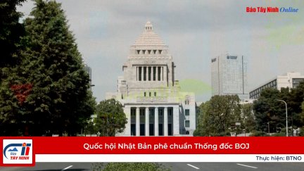 Quốc hội Nhật Bản phê chuẩn Thống đốc BOJ