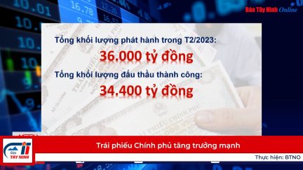 Trái phiếu Chính phủ tăng trưởng mạnh