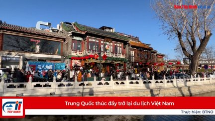 Trung Quốc thúc đẩy trở lại du lịch Việt Nam