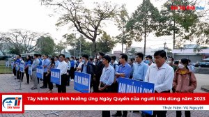 Tây Ninh mít tinh hưởng ứng Ngày Quyền của người tiêu dùng năm 2023
