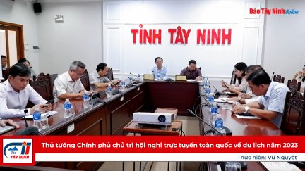 Thủ tướng Chính phủ chủ trì hội nghị trực tuyến toàn quốc về du lịch năm 2023