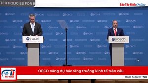 OECD nâng dự báo tăng trưởng kinh tế toàn cầu