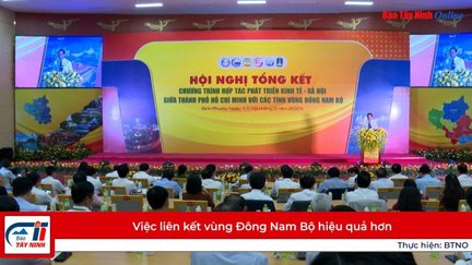 Việc liên kết vùng Đông Nam Bộ hiệu quả hơn