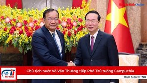 Chủ tịch nước Võ Văn Thưởng tiếp Phó Thủ tướng Campuchia