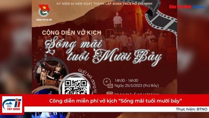 Công diễn miễn phí vở kịch “Sống mãi tuổi mười bảy”