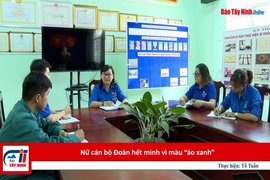 Nữ cán bộ Đoàn hết mình vì màu “áo xanh”
