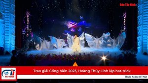 Trao giải Cống hiến 2023, Hoàng Thùy Linh lập hat-trick