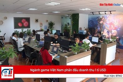 Ngành game Việt Nam phấn đấu doanh thu 1 tỉ USD