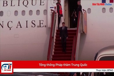 Tổng thống Pháp thăm Trung Quốc