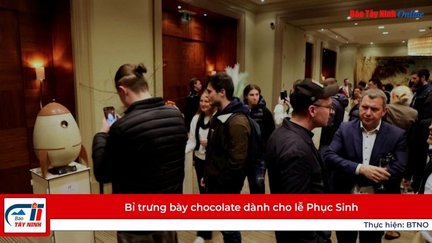 Bỉ trưng bày chocolate dành cho lễ Phục Sinh