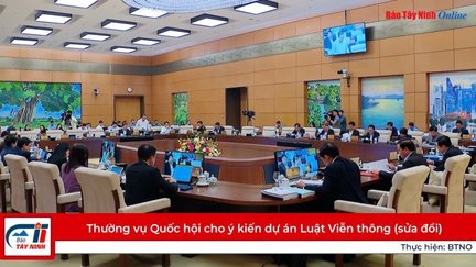 Thường vụ Quốc hội cho ý kiến dự án Luật Viễn thông (sửa đổi)