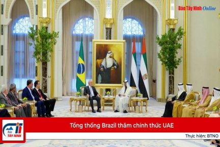 Tổng thống Brazil thăm chính thức UAE