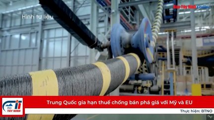 Trung Quốc gia hạn thuế chống bán phá giá với Mỹ và EU