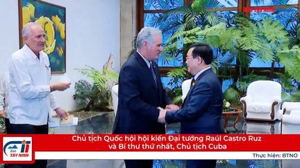 Chủ tịch Quốc hội hội kiến Đại tướng Raúl Castro Ruz và Bí thư thứ nhất, Chủ tịch Cuba