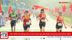 Hơn 7.000 vận động viên nô nức tham gia giải Baden Mountain Marathon 2023