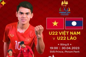 Trực tiếp: U22 Việt Nam - U22 Lào | Bóng đá nam Sea Games 32