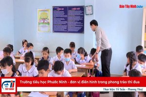 Trường tiểu học Phước Ninh - đơn vị điển hình trong phong trào thi đua