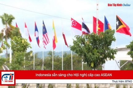 Indonesia sẵn sàng cho Hội nghị cấp cao ASEAN